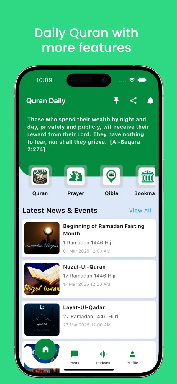 Screenshot #1 pour Quran App - English