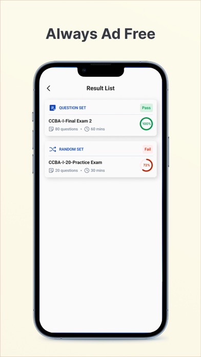 Screenshot #3 pour CBAP Exam Simulator