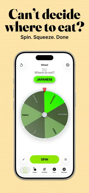 Squeeze - Spin to Decide screenshot 2