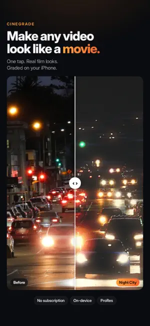 Cinegrade: Film Filters screenshot 1