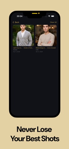 Professional AI Photo Headshot iPhone screenshot