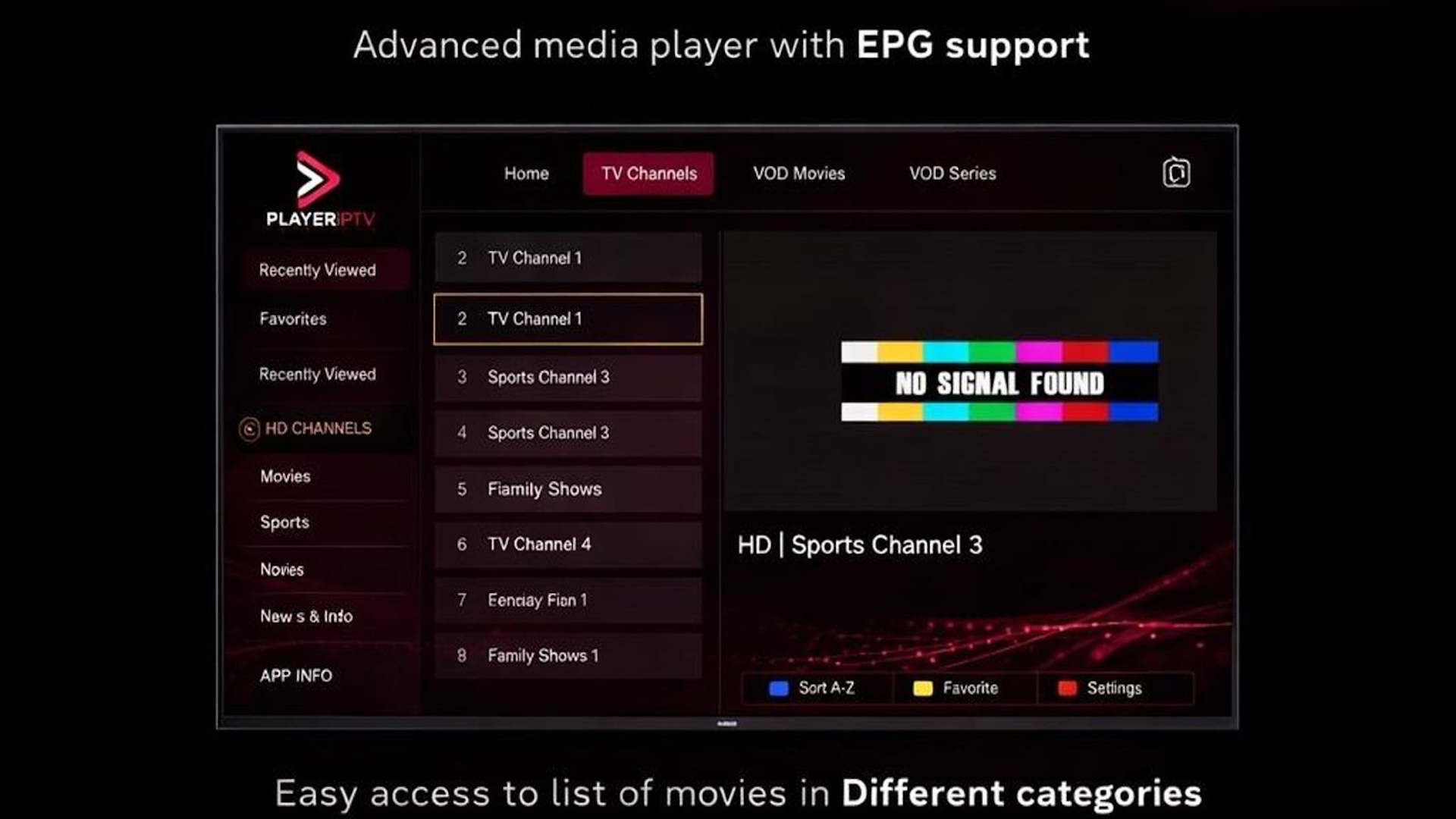 PLAYER IPTV
