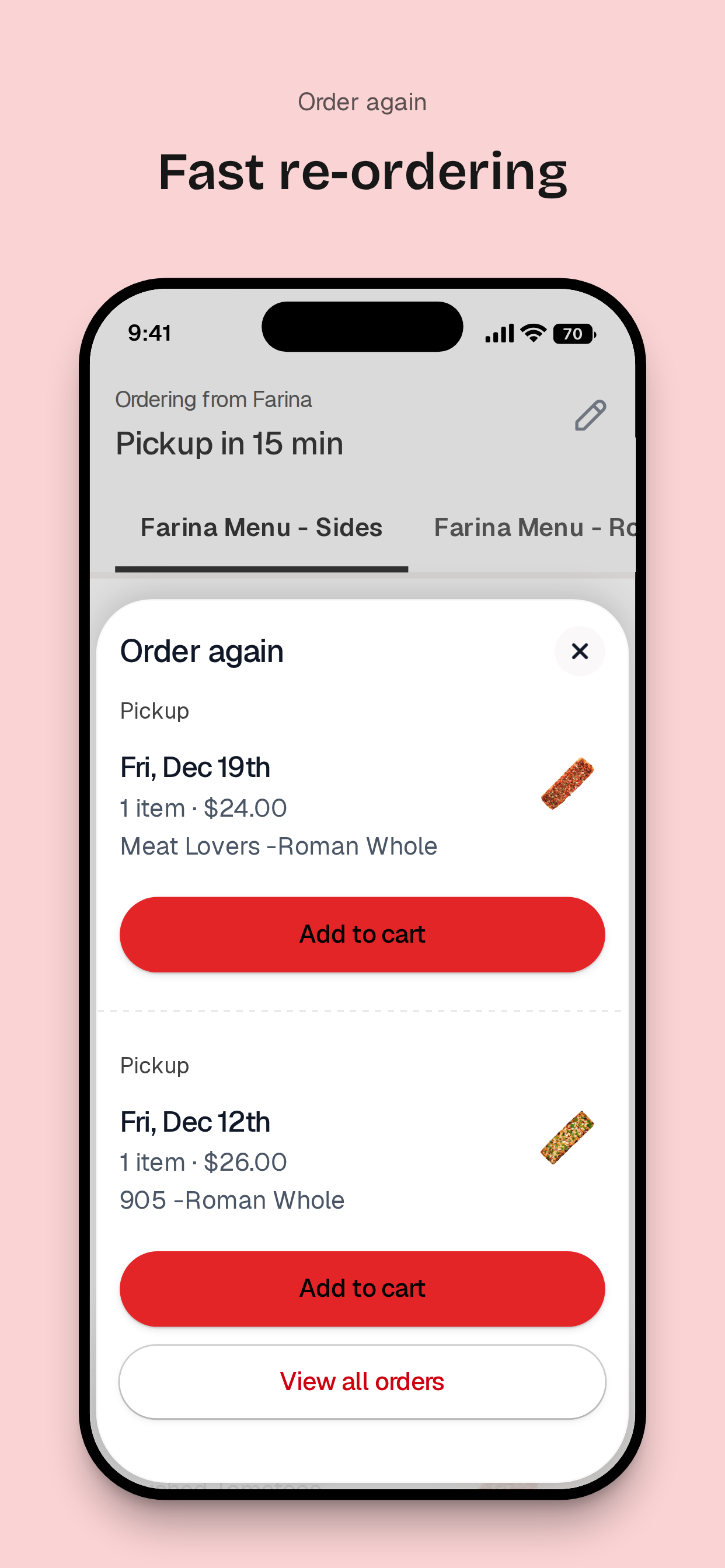 Pizzeria Farina screenshot 4