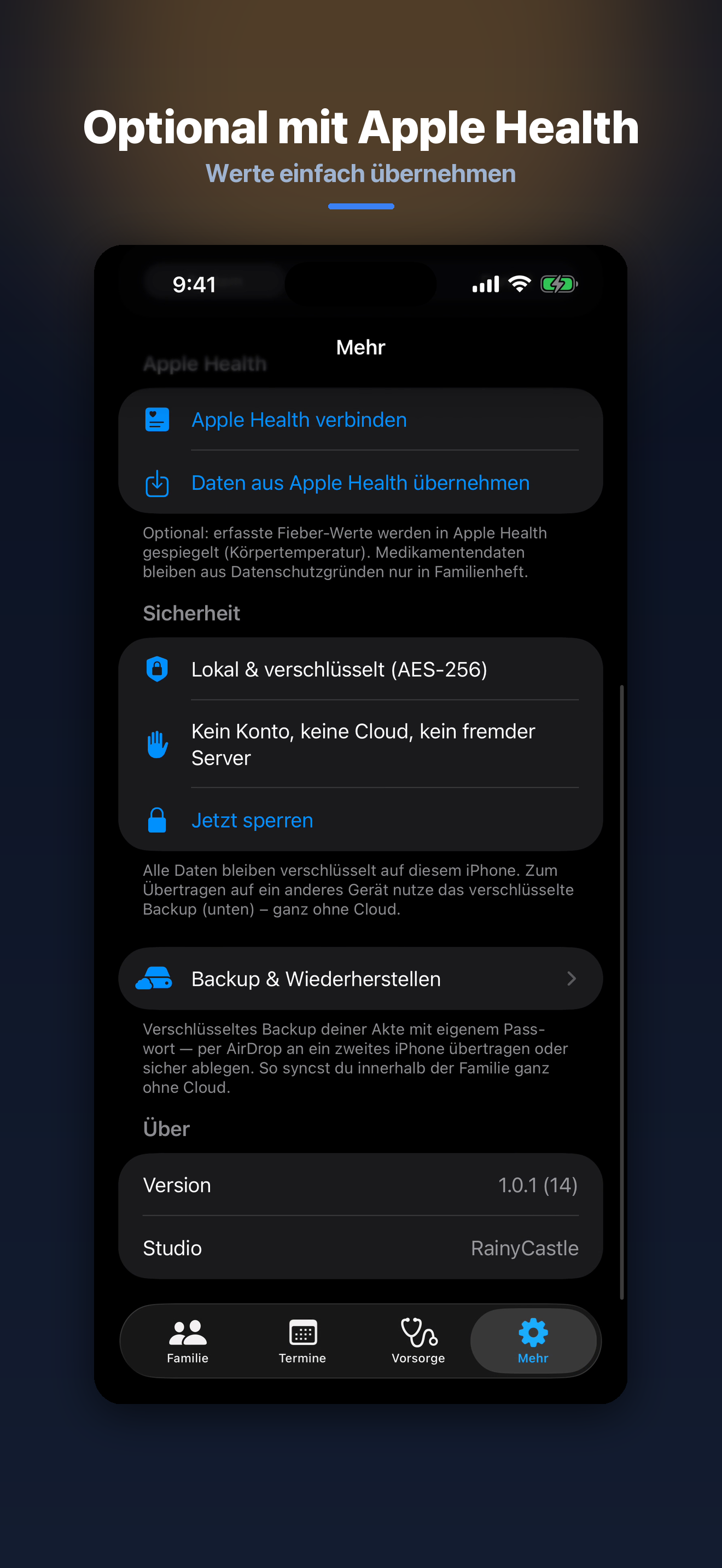 FamilienHeft screenshot 4
