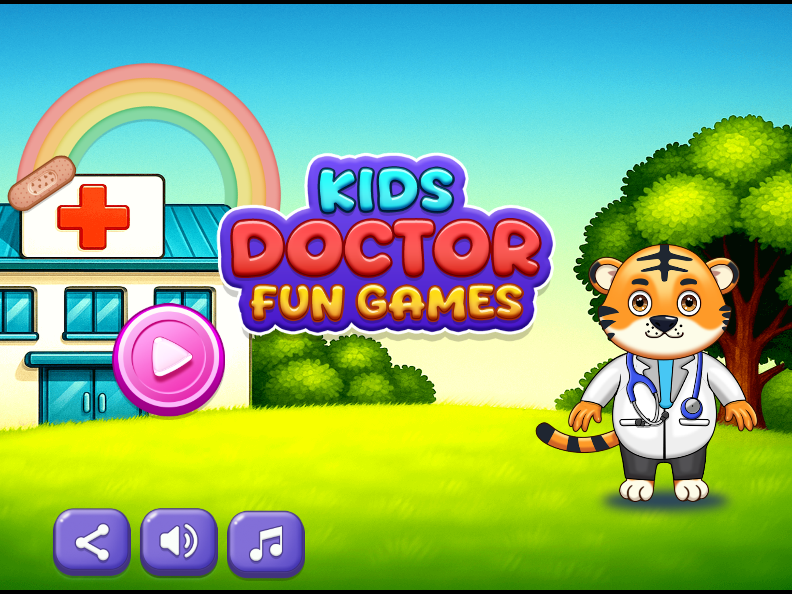 Kids Doctor Fun Games screenshot 4