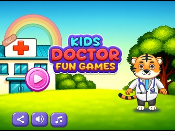 Kids Doctor Fun Games iPad screenshot