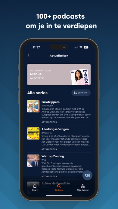 NPO Luister Screenshot