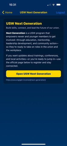 USW BASF Local 13-620 iPhone screenshot