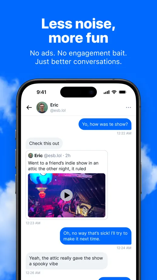Bluesky, App Store screenshot 4
