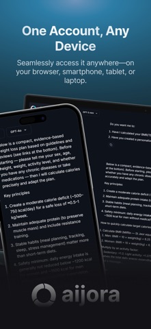 Aijora: AI Chat Assistant iPhone screenshot
