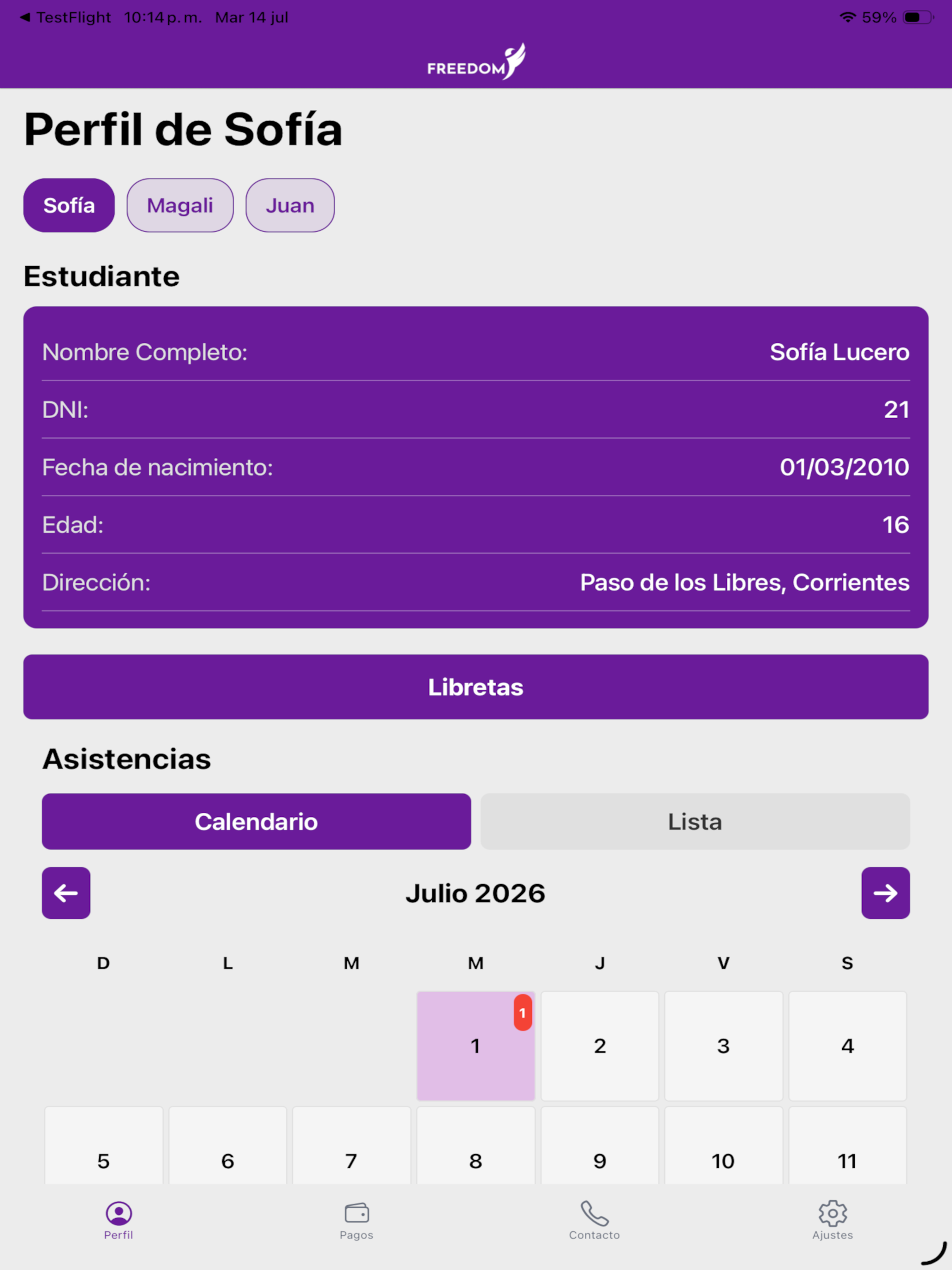 Gestión Educativa screenshot 13