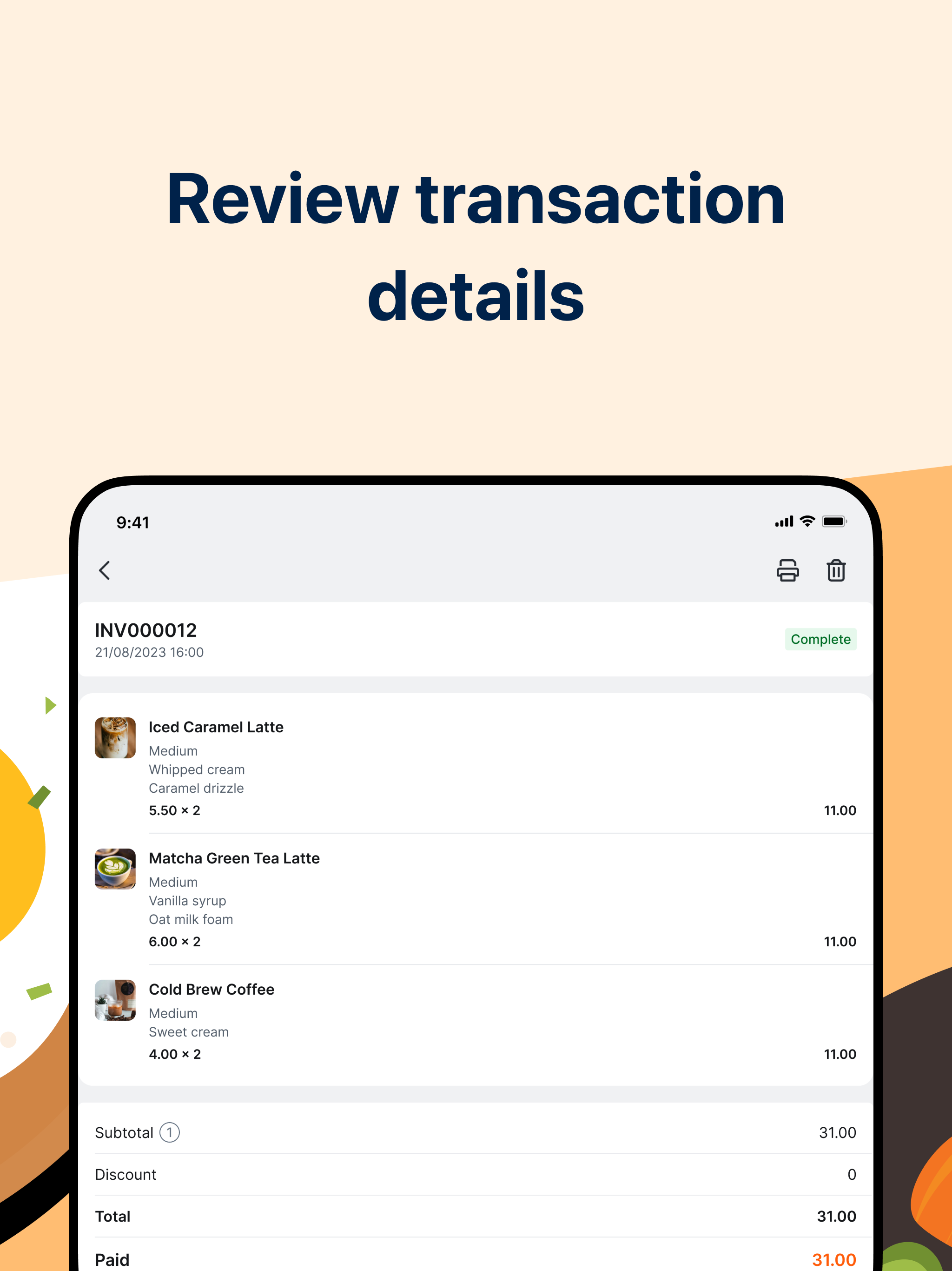 Keivi FnB Manager screenshot 8