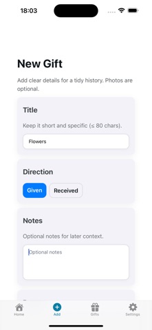 GifTracker screenshot