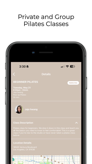 Rise Up Pilates Screenshot