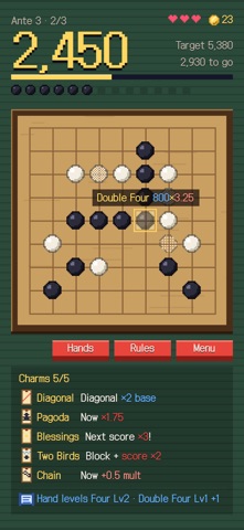 Stoneseer - Gomoku Roguelike screenshot 2