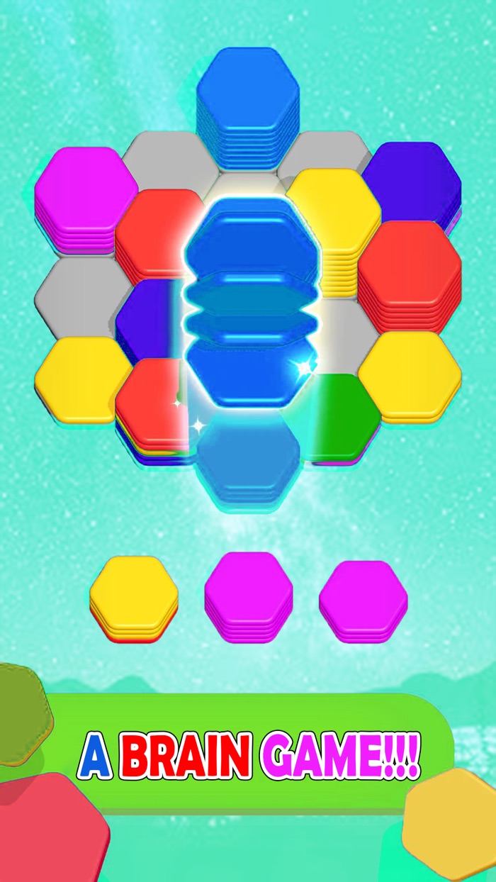 Hexa Sort Tattoo Match 3D Game