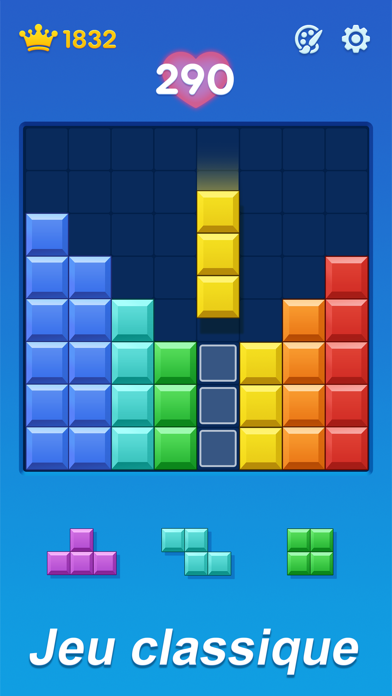 Screenshot #1 pour Block Bloom Journey