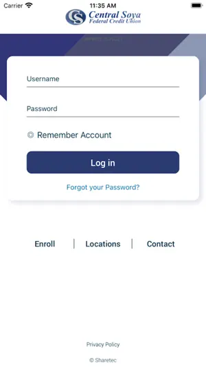 Central Soya FCU Mobile screenshot 1