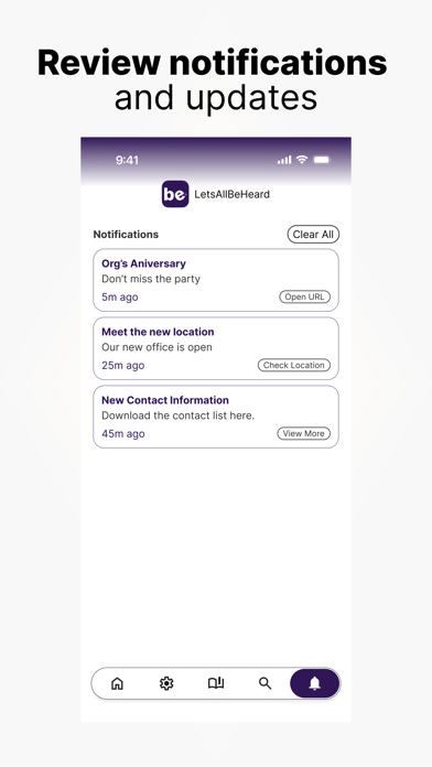 LetsAllBeHeard Screenshot 3 of 5