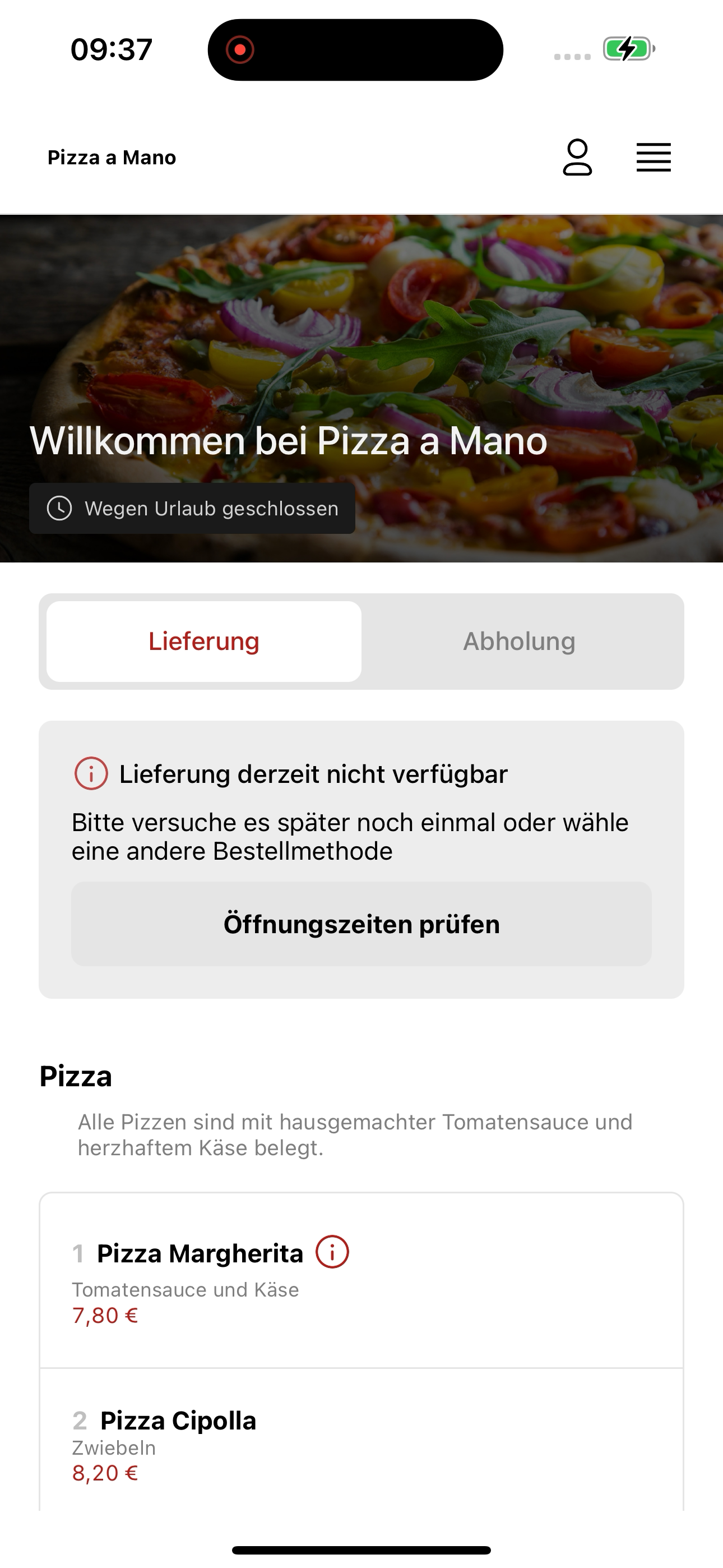 Pizza a Mano screenshot 5