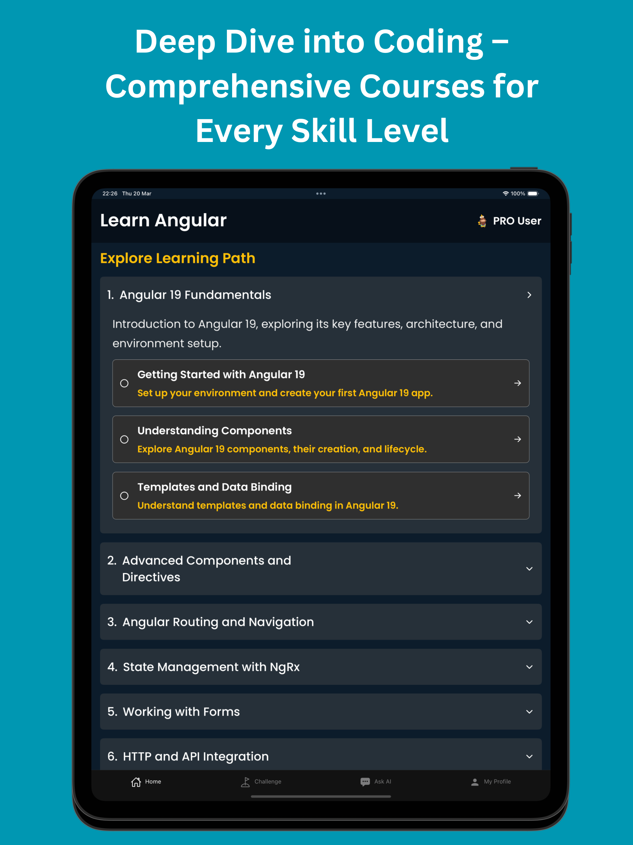 Learn Angular: Build Web Apps screenshot 9