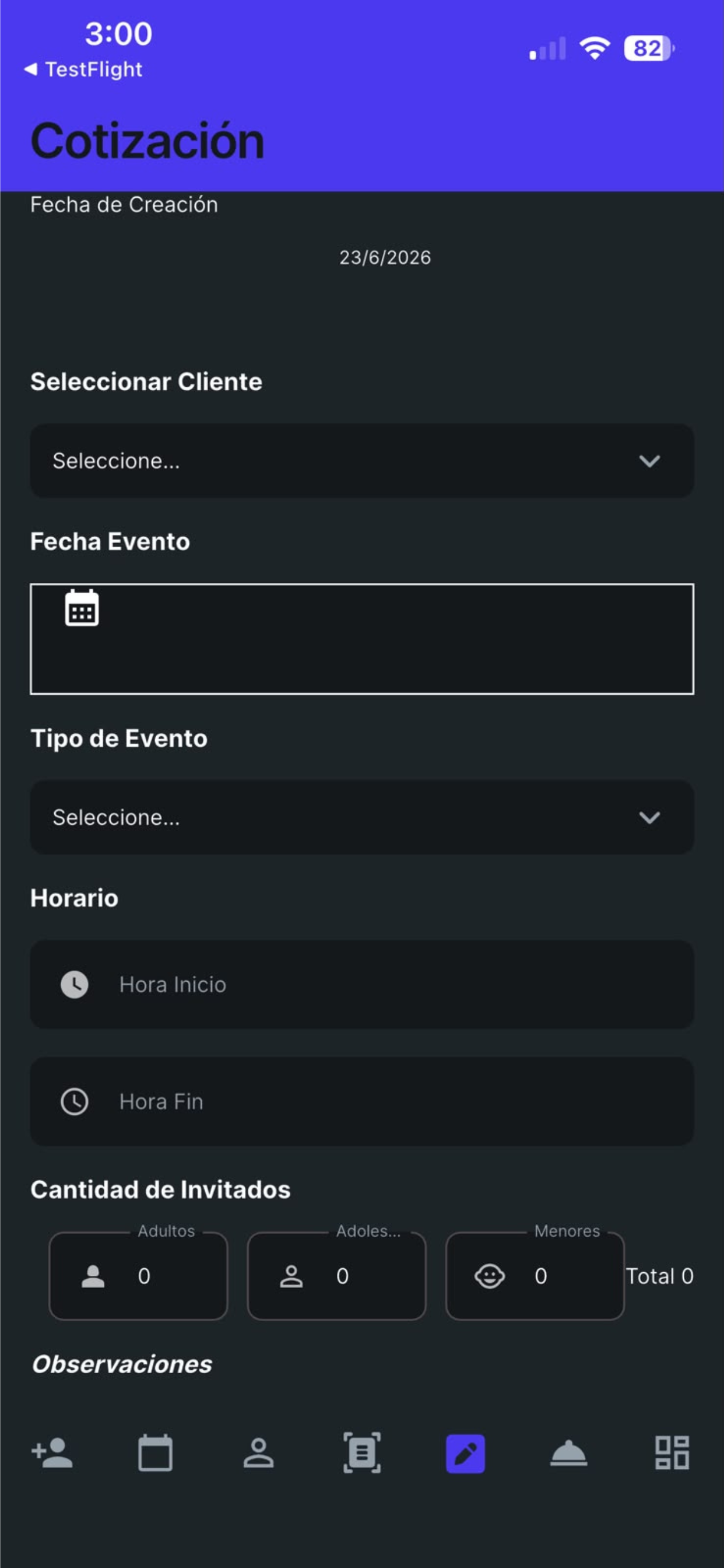 Evention screenshot 3