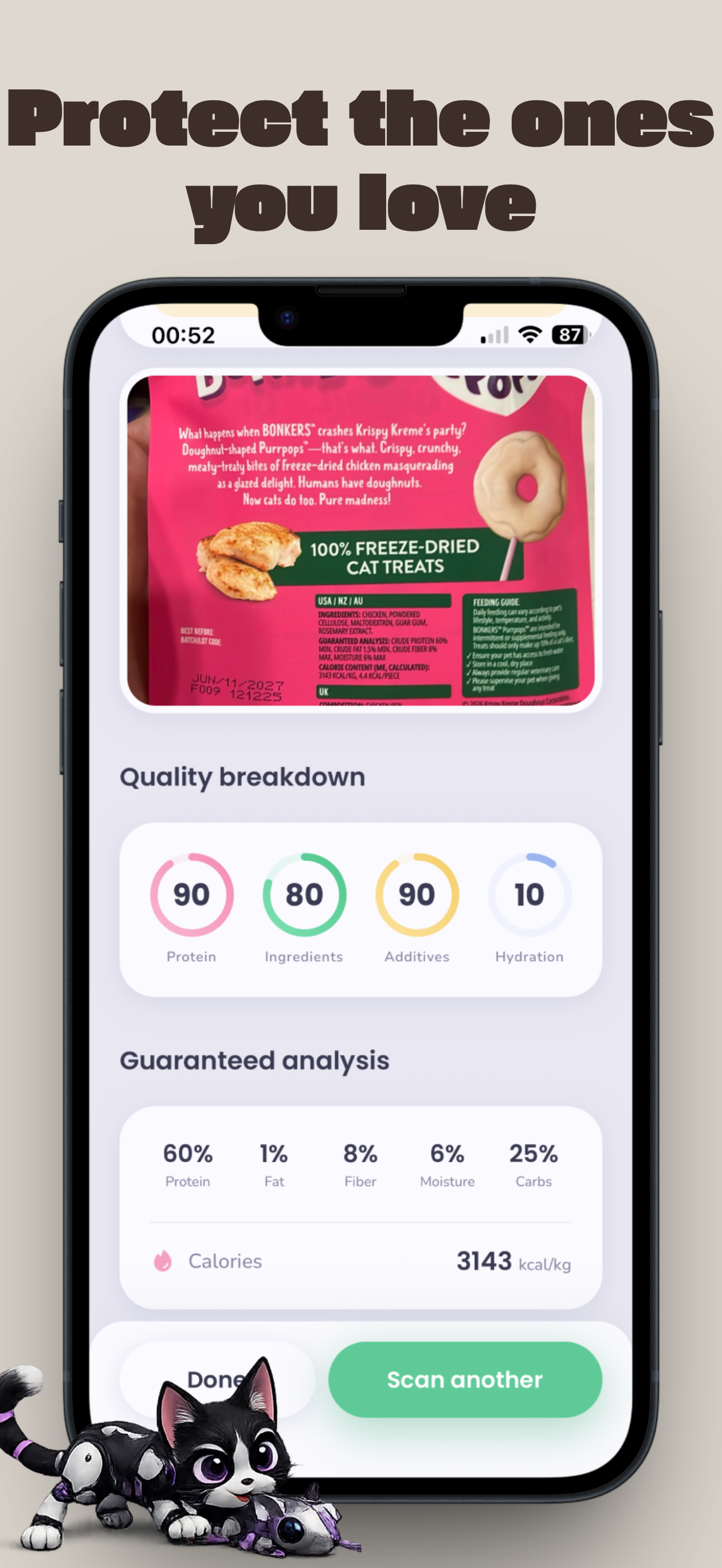 Kira AI: Pet food score screenshot 3