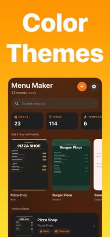 Menu Maker+ Screenshot 4 of 5