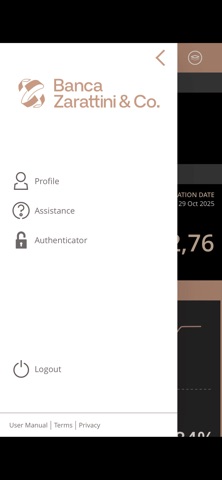 Banca Zarattini -  e-Banking Screenshot 2 of 5