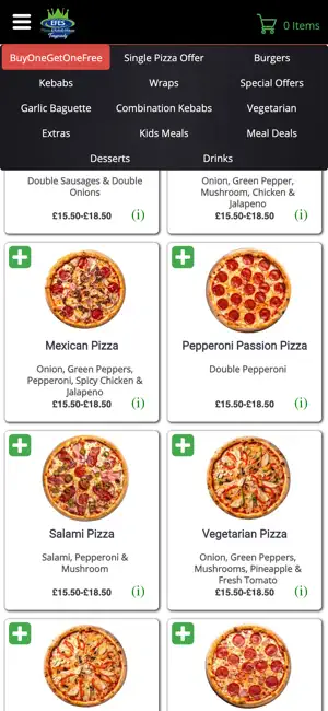 Efes Pizza Kebab Tonypandy screenshot 4