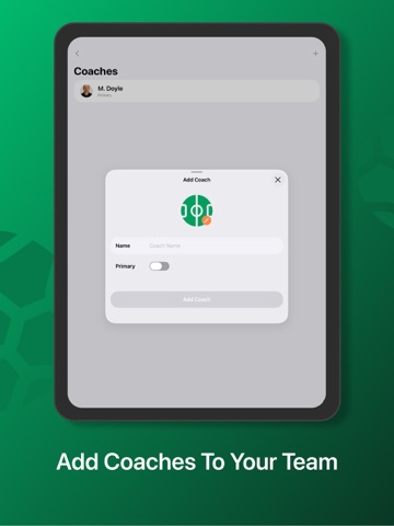 Soccer Line Up Builder 11 iPad screenshot