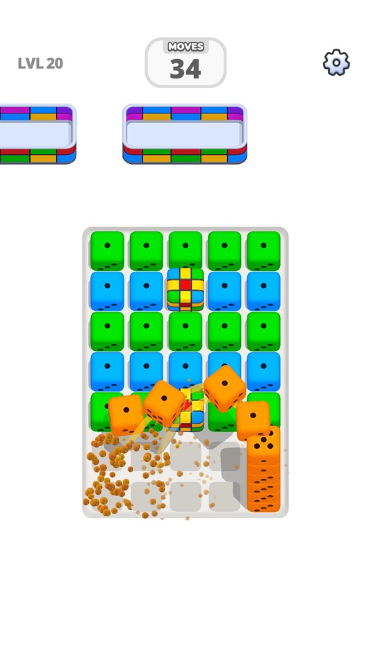 #1. Dice Match 3D! (iOS) 由: Playnoob