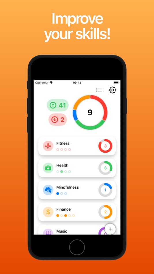 #1. Skill Tracker (iOS) 由: ALEXANDRE MARQUIS