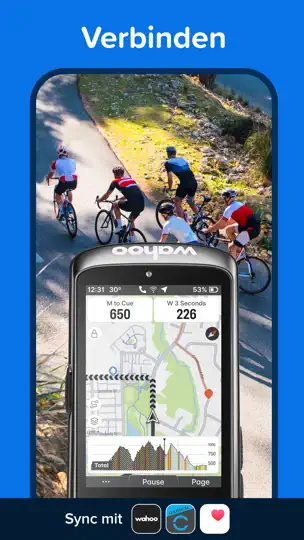 Screenshot von Bikemap: Fahrrad Navi & Karten auf dem iPhone 7