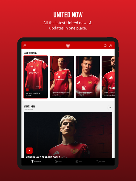 Screenshot #6 pour Manchester United Official App
