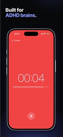ADHD Timer: End Time Blindness iPhone screenshot