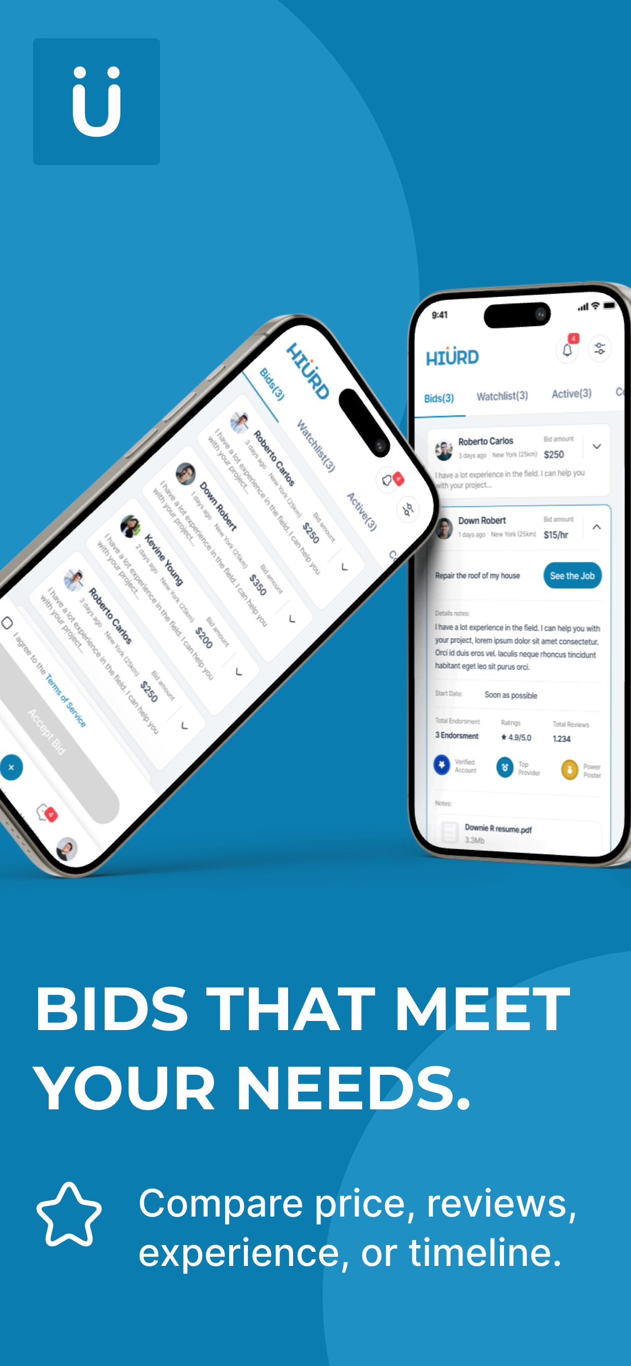 HIÜRD - Local Jobs & Services