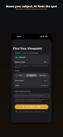 Viewpoint: Photography Planner screenshot