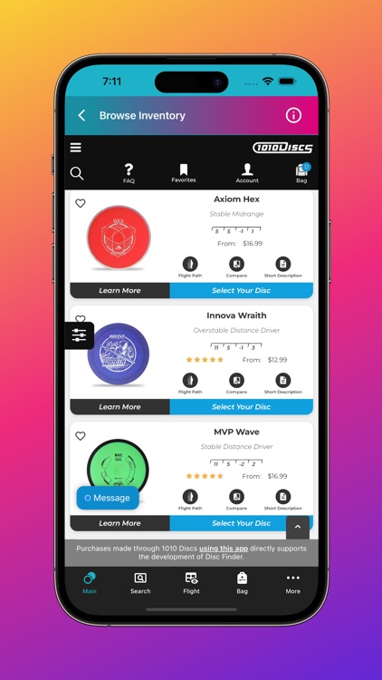 Disc Finder: Disc Golf Bag screenshot-6