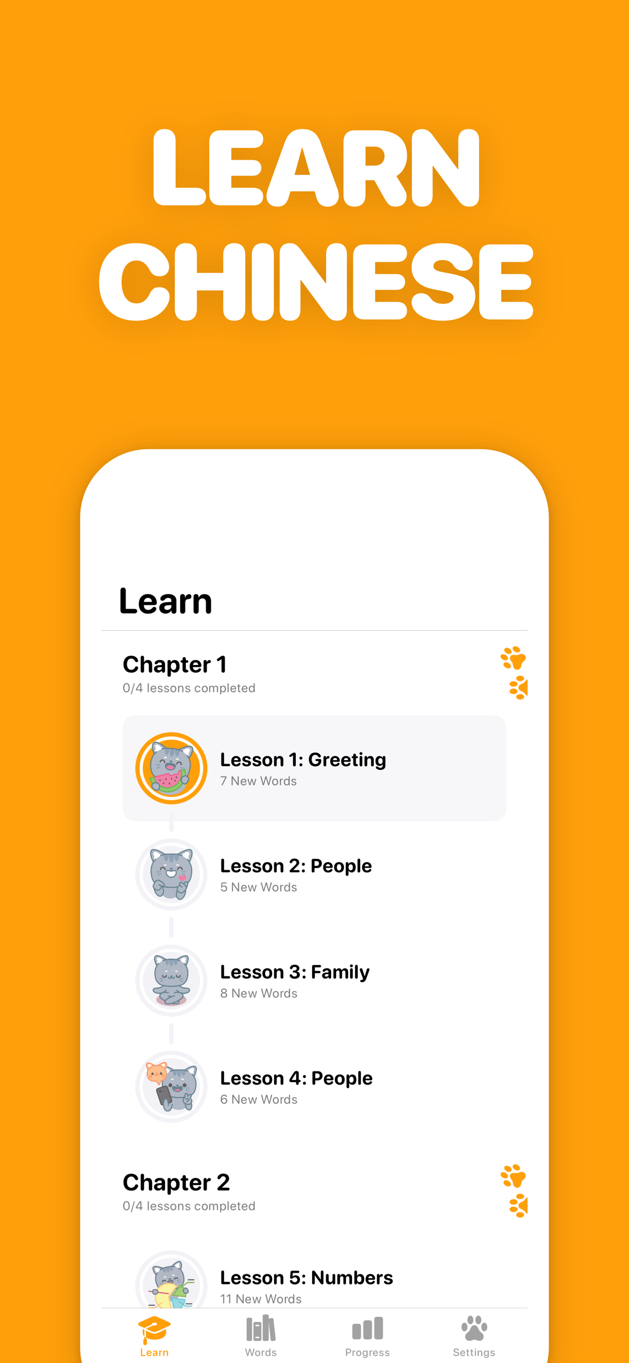 Learn Chinese - LingoCat