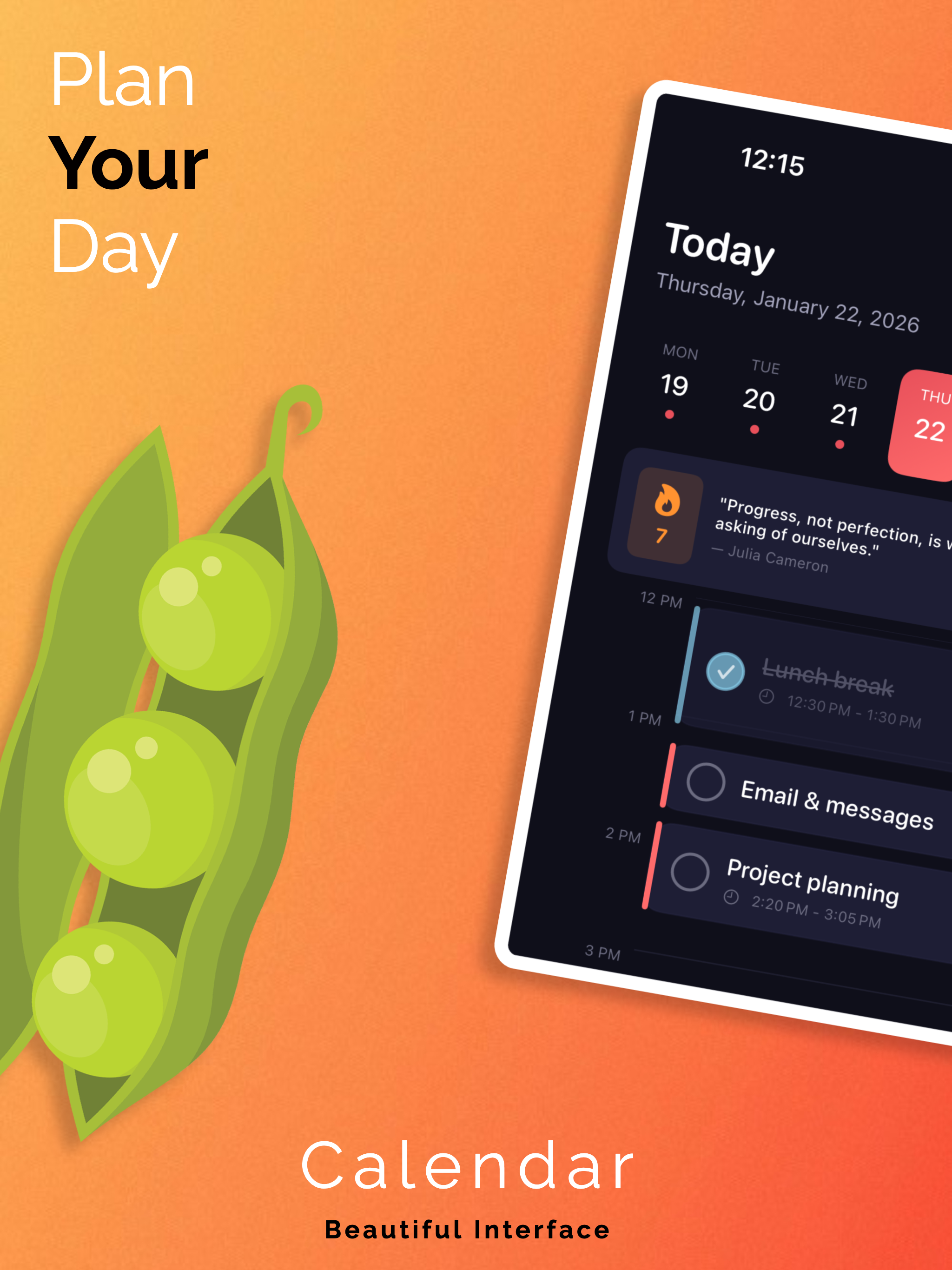 Calender: Calendar Day Planner