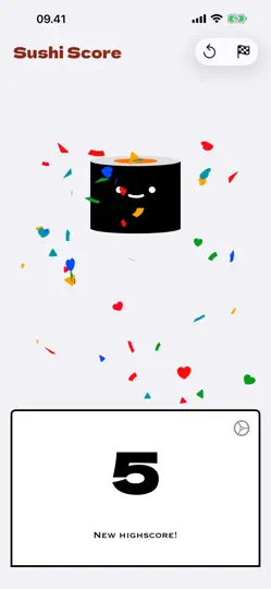 Captura de pantalla de Sushi Score - Count Your Sushi en iPhone 1
