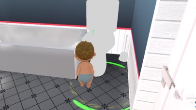 Naughty Baby Prank Daddy Game Screenshot