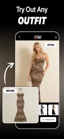 EZPIC: AI Photo Editor, Eraser screenshot