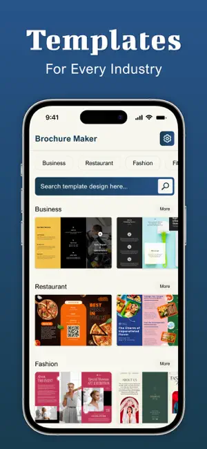 Brochure Maker - Infographic screenshot 2