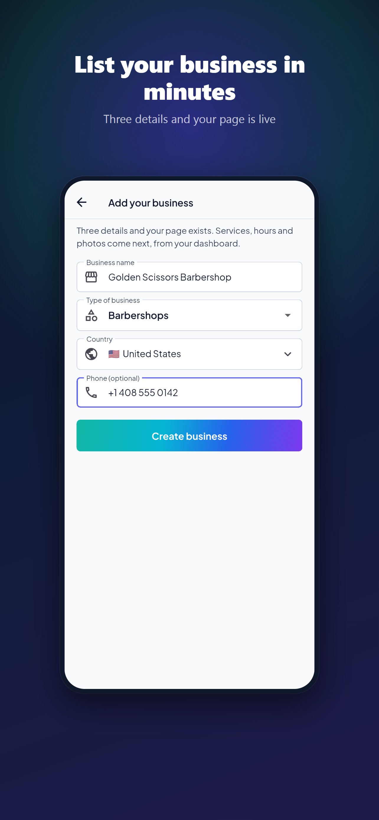 Screenshot 1 of Bookly – احجزلي