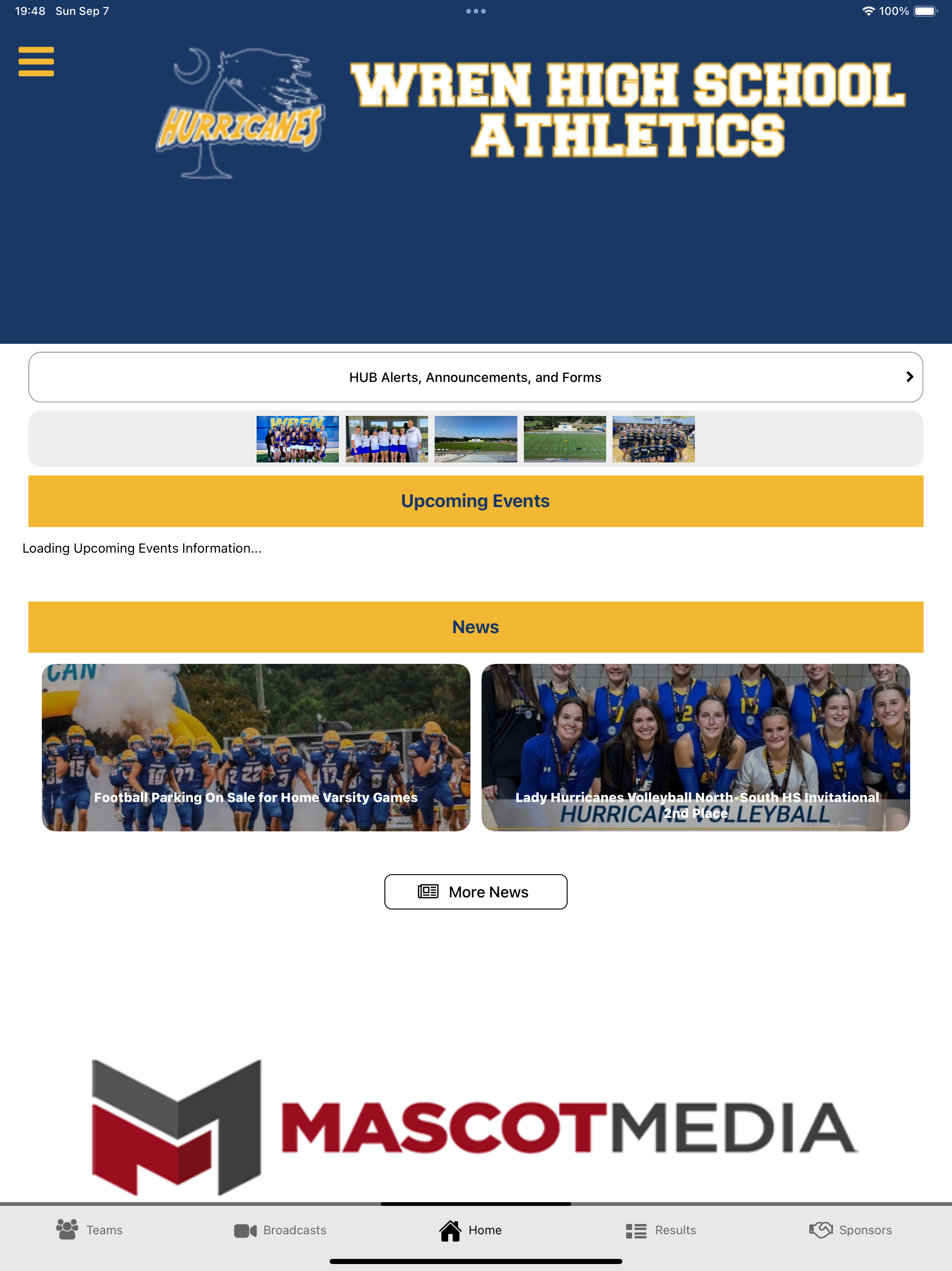 Wren Hurricanes Athletics screenshot 9