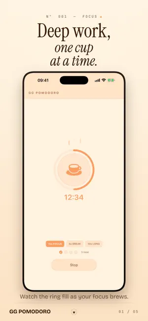 GGPomodoro screenshot 3