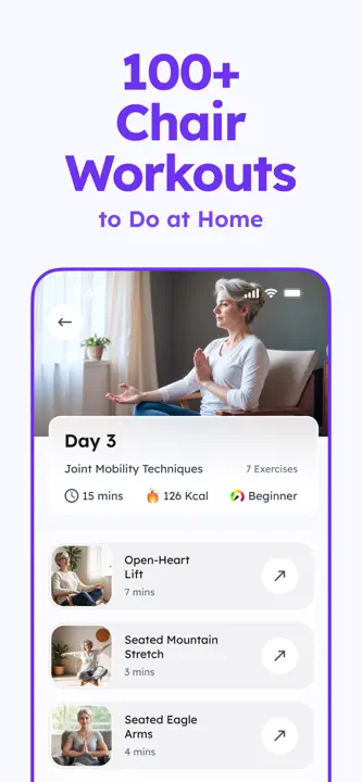 Chair Yoga for Seniors: Screenshot 5 von 9