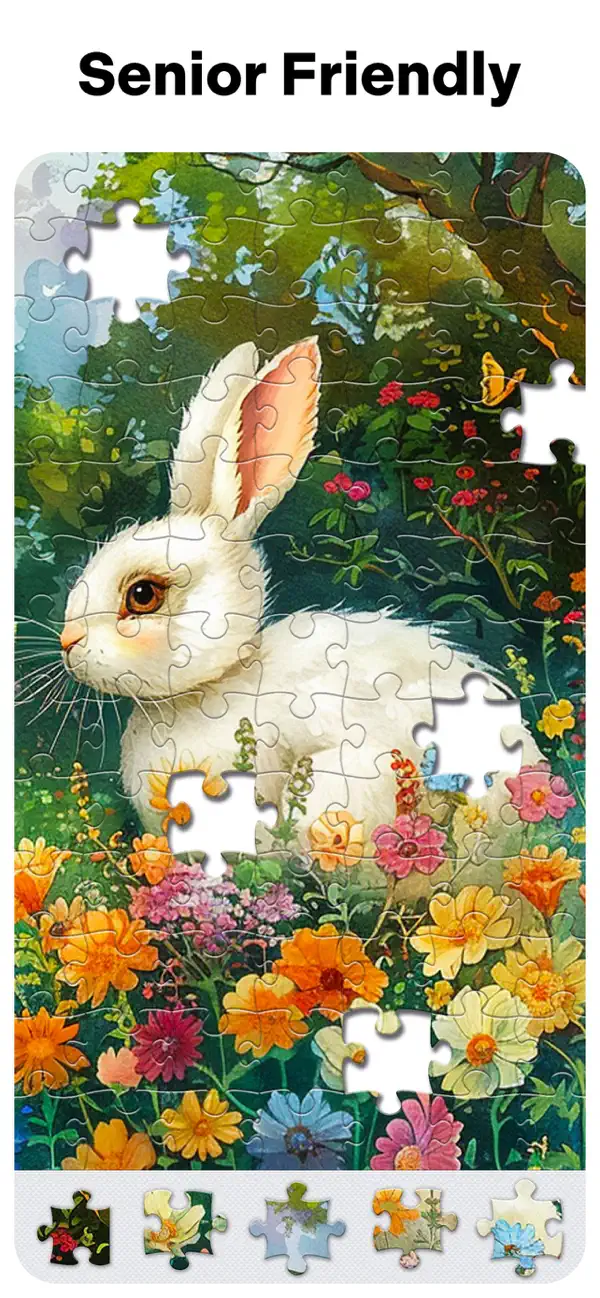 #5. Jigsaw Puzzles for Adults HD (iOS) By: Veraxen Ltd
